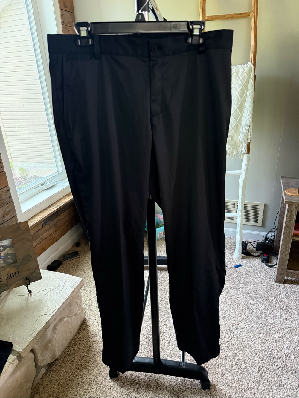 Bundle of 2 Nike Golf Performance Dri-FIT Men’s Golf Pants 34x32 Black & Gray - Picture 6 of 7